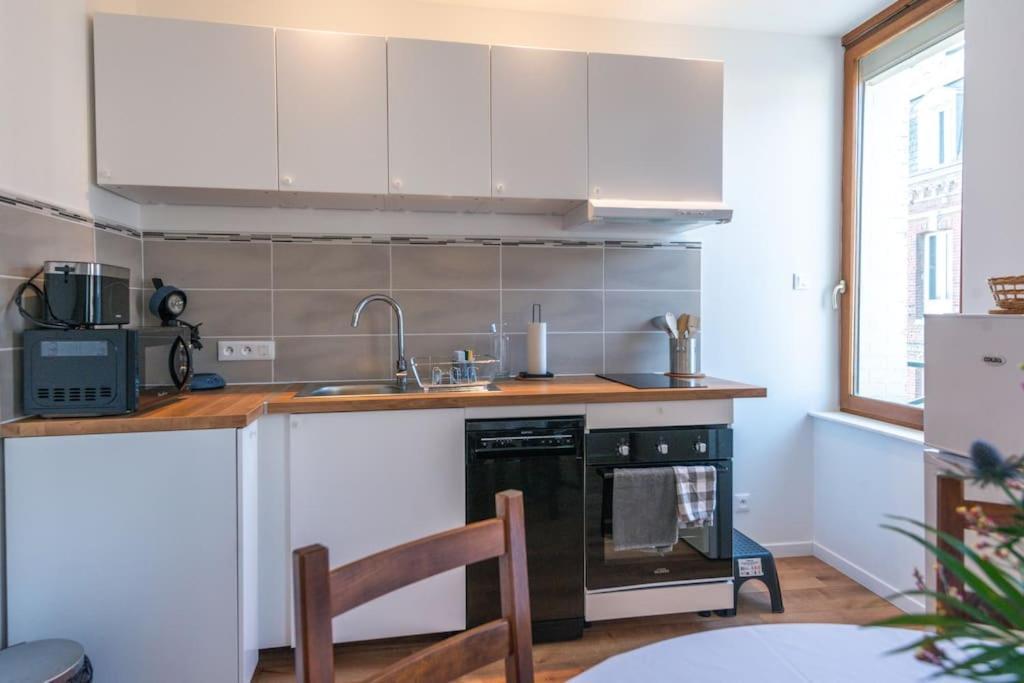 La Petite Marcelle, Appartement & Garage Le Tréport Eksteriør bilde